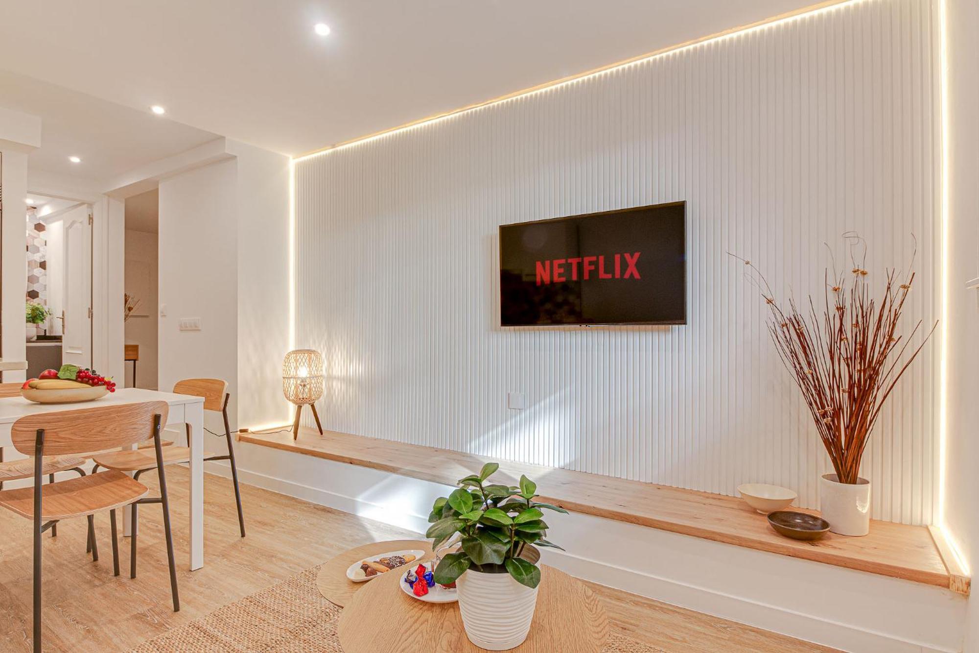 Diseno A Coruna Con Garaje Gratis By Theblueapartments Com Exterior foto